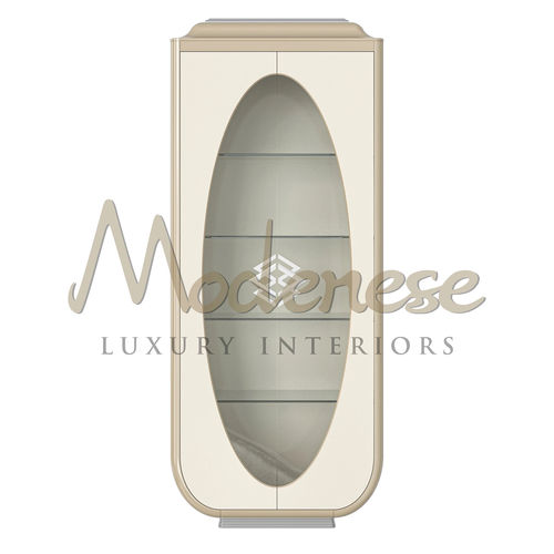 Vetrina armadio contemporanea - 20104 - Modenese Luxury Interiors - da appoggio / in legno / in vetro