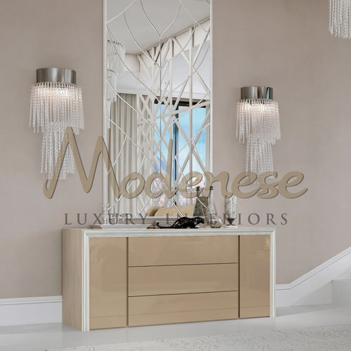 Cassettone design minimalista - 21207 - Modenese Luxury Interiors - in metallo / in legno / con contenitore