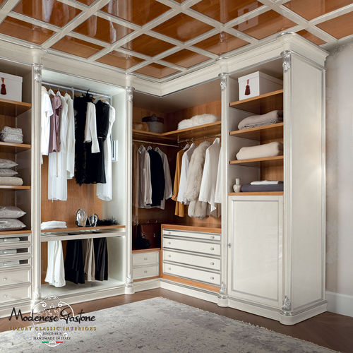 cabina armadio ad angolo - Modenese Luxury Interiors