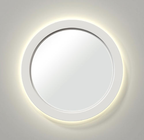 Specchio da bagno a muro - BACKLIT - Orlight - contemporaneo / rotondo / luminoso