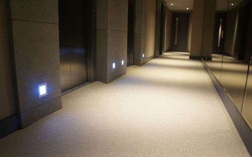 Luce da incasso a muro - AT44 - Orlight - LED / quadrata / IP44