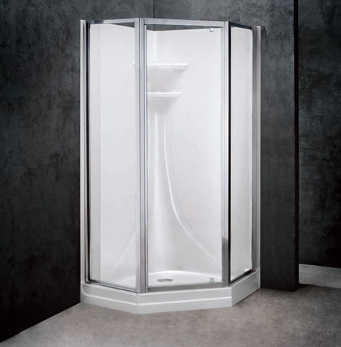 Box doccia in vetro - CPV301 - CAML-TOMLIN - con porta pivotante / d'angolo