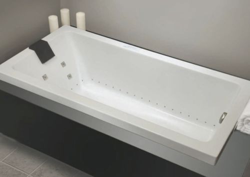 Vasca da bagno in quarzo composito - ZENDO II: 66Z34 - CAML-TOMLIN - bianca