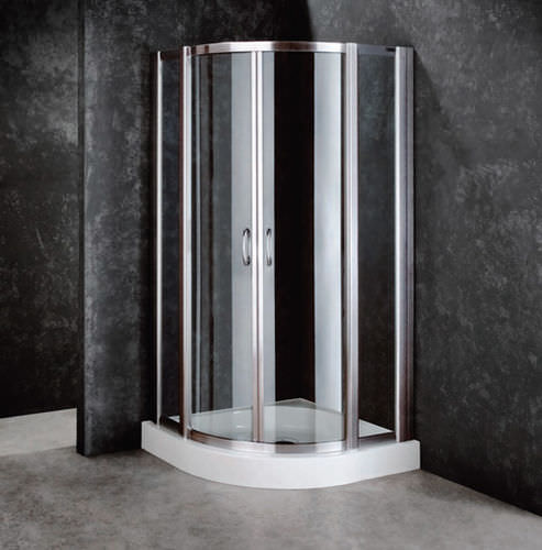 Box doccia in vetro - WINSTON: 9621 - CAML-TOMLIN - con porta scorrevole / d'angolo