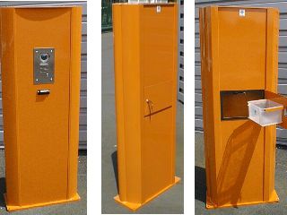 Dissuasore di controllo accessi - P 800 PROX L-AV - TGO (TRAVAUX GENERAUX DE L'OUEST) - fissa / in ghisa di alluminio