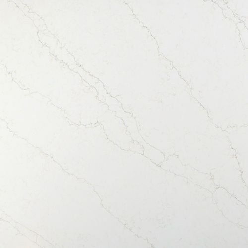 Lastra in pietra in quarzo - 8051 Calacatta Bettogli - OKITE - per interni / per stanza da bagno / per cucina