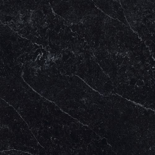 Lastra in pietra in quarzo - 8064 Nero di Ormea - OKITE - per cucina / levigata / nera