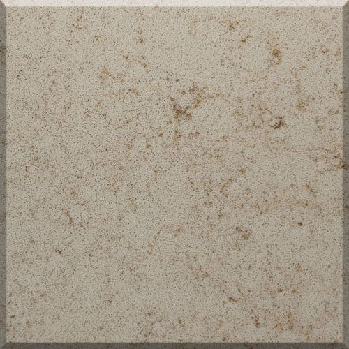 Lastra in pietra in quarzo - 2253 Moka Cream - OKITE - per cucina / lucida / marrone