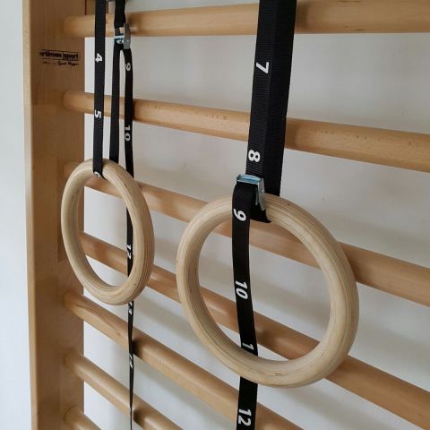 Anelli per ginnastica - 1163-STRAP - Artimex Sport