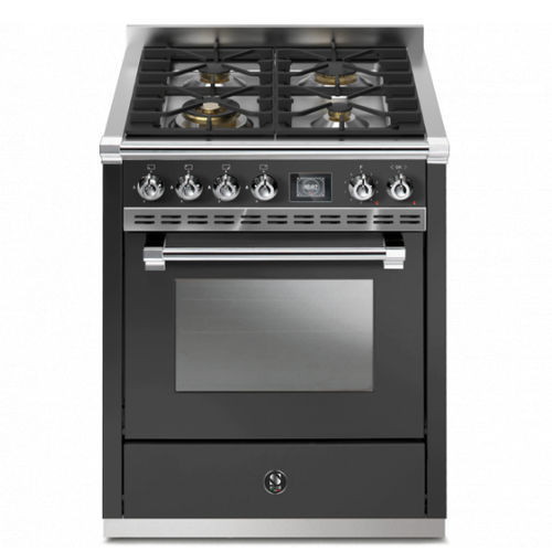 Blocco cottura a gas - ASCOT 70  - STEEL - elettrico / 4 fuochi / 1 forno