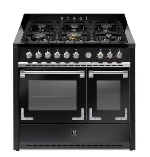 Blocco cottura a gas - OXFORD 100 - STEEL - elettrico / 6 fuochi / 5 fuochi