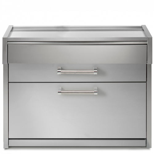 Elemento da cucina indipendente - SWING 120 - STEEL - a libera installazione / con cassetti / per cucina esterna