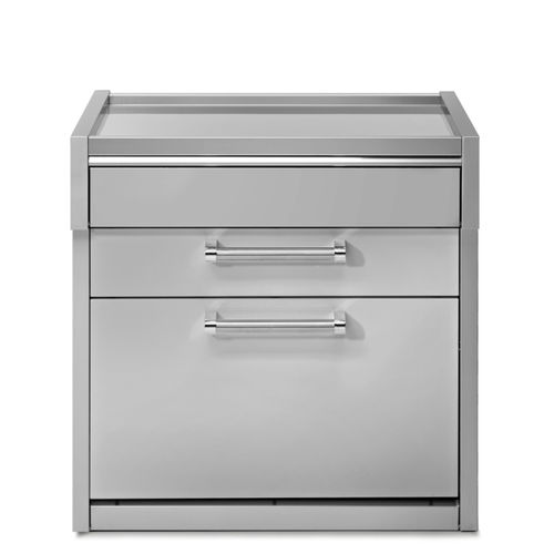 Elemento da cucina indipendente - SWING 90 - STEEL - a libera installazione / con cassetti / per cucina esterna