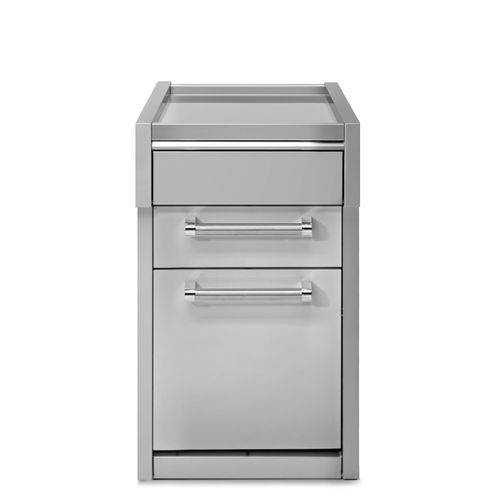 Elemento da cucina indipendente - SWING 45 - STEEL - a libera installazione / con cassetti / per cucina esterna