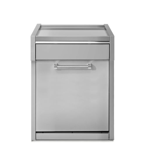 Frigorifero con 1 sportello - SWING 70 - STEEL - per uso residenziale / a posa libera / con porta non vetrata