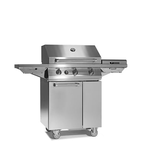 Barbecue a gas - SWING 70 - STEEL - con rotelle / in acciaio / in acciaio inossidabile
