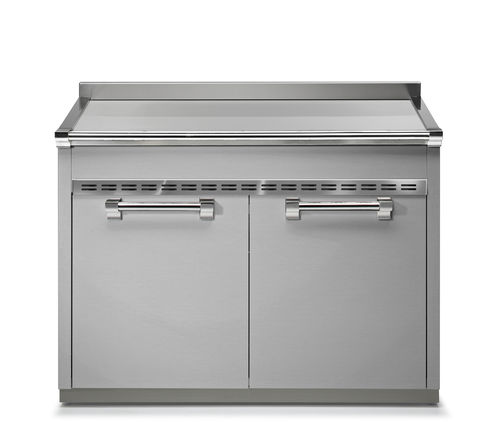 Tavolo di preparazione in acciaio inossidabile - ASCOT 120  - STEEL - con contenitore / professionale / per uso residenziale