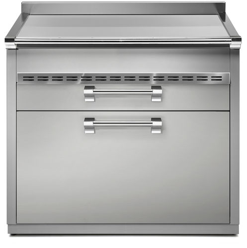 Tavolo di preparazione in acciaio inossidabile - ASCOT 90 - STEEL - con contenitore / professionale / per uso residenziale
