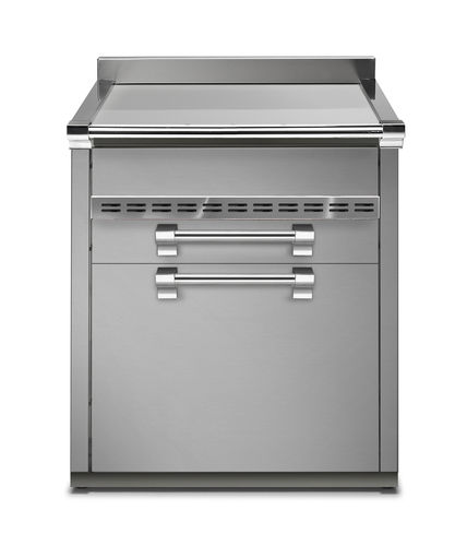 Tavolo di preparazione in acciaio inossidabile - ASCOT 70 - STEEL - con contenitore / professionale / per uso residenziale