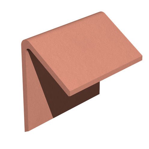 Tegola di bordo - MONO - Marley - in terracotta / rossa / marrone