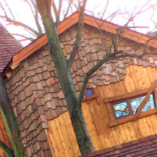 Scandola in legno - WESTERN RED CEDAR SHAKES - Marley - ad alta resistenza / per tetti / per rivestimento di facciata