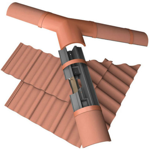 Sistema di copertura curvo - DRY HIP - Marley - di profilati metallici / contract