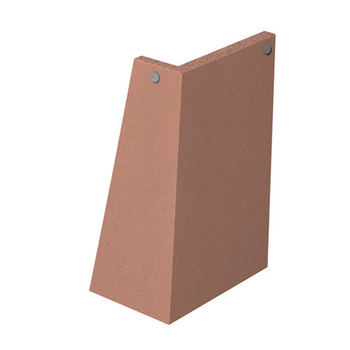 Tegola di colmo - EXTERNAL VERTICAL ANGLE - Marley - in terracotta / aspetto terracotta
