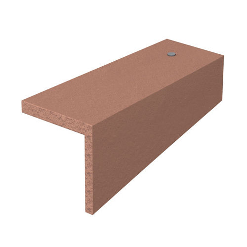 Tegola di colmo - CLOAK VERGE - Marley - in terracotta / rossa / marrone