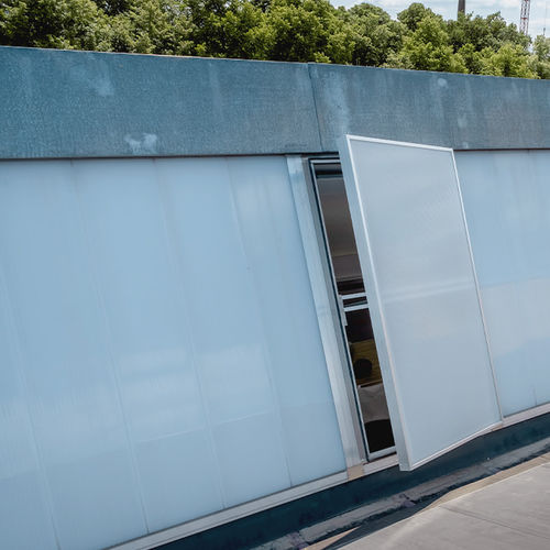 Lucernario per vetri - W/R​ - LAMILUX Heinrich Strunz GmbH - per facciata / per muro / con sistemi di evacauzione fumi