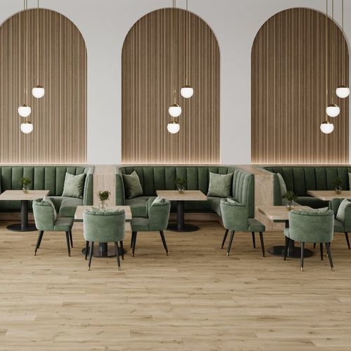 Pavimento in sughero - DAKOTA OAK SAND  - Wicanders - da interno / per soggiorno / per ufficio