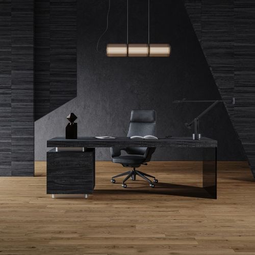 Pavimento in sughero - EPOCA OAK DARK ALMOND  - Wicanders - da interno / per soggiorno / per ufficio