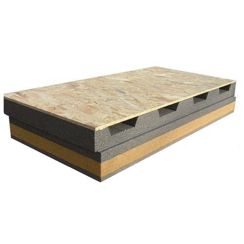Pannello sottotetto con isolante integrato - AIREK GREYWOOD - RE.PACK Srl