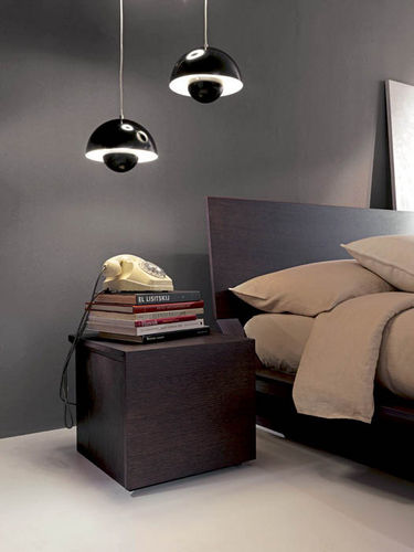 Comodino contemporaneo - QUARANTACINQUE - Fimar Srl - in legno / rettangolare / per uso residenziale