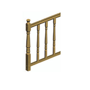 Corrimano in legno - T1 - EIMA