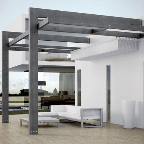Pergola addossata - PICUDO - EIMA - in legno