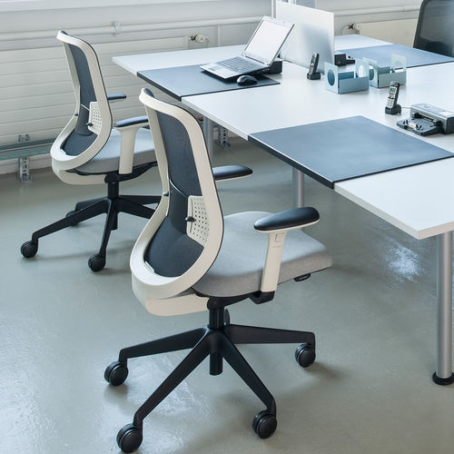 Sedia da ufficio contemporanea - DO - Orange Box - da interno / in rete / con supporto in alluminio