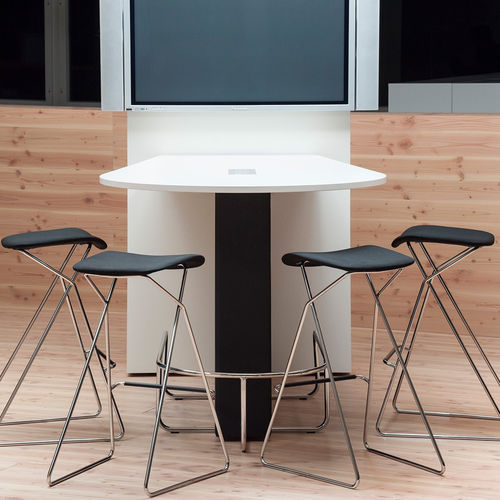 Tavolo da conferenza contemporaneo - REEF - Orange Box - in legno / in laminato / professionale