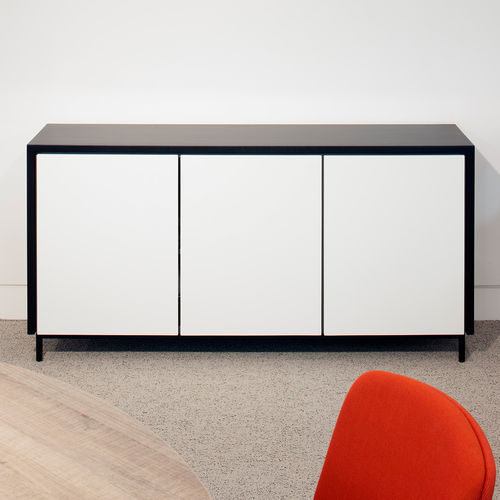 Armadio classificatore basso - VARI - Orange Box - in legno / con sportello battente / contemporaneo