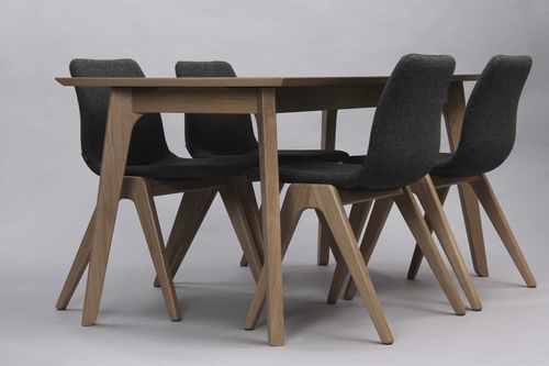 Tavolo da pranzo contemporaneo - DALBY  - Naughtone - in rovere / in legno massiccio / rettangolare