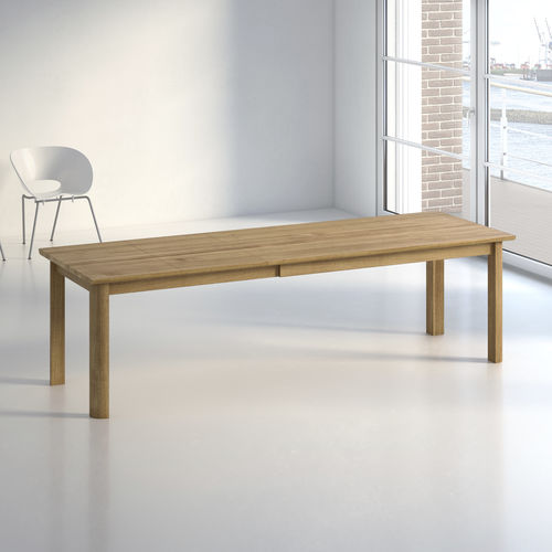 Tavolo allungabile - VIVUS BUTTERFLY - vitamin design - design / in rovere / in legno massiccio