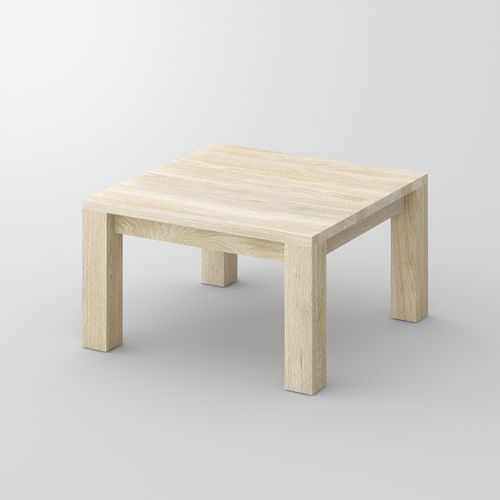 Tavolino basso contemporaneo - CUBUS - vitamin design - in rovere / in faggio / in frassino