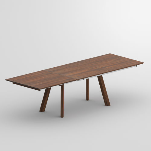 Tavolo allungabile - RHOMBI BUTTERFLY - vitamin design - contemporaneo / in rovere / in legno massiccio