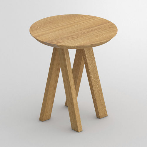 Tavolino basso rotondo - ZIRKEL RG - vitamin design - contemporaneo / in rovere / in faggio