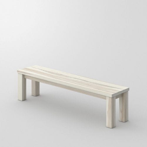 Panca contemporanea - FORTE 4 - vitamin design - in rovere / in faggio / in acero