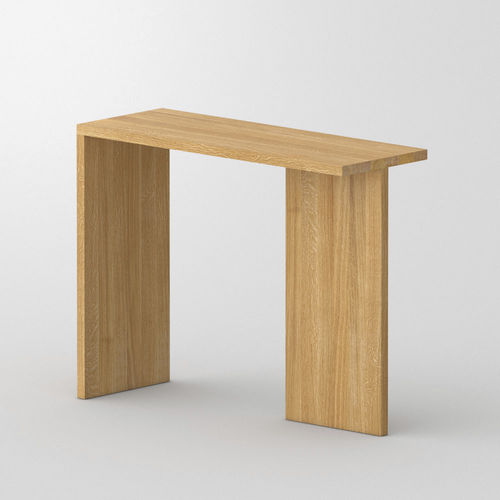 Consolle contemporanea - MENA T - vitamin design - in rovere / in legno massiccio / in frassino