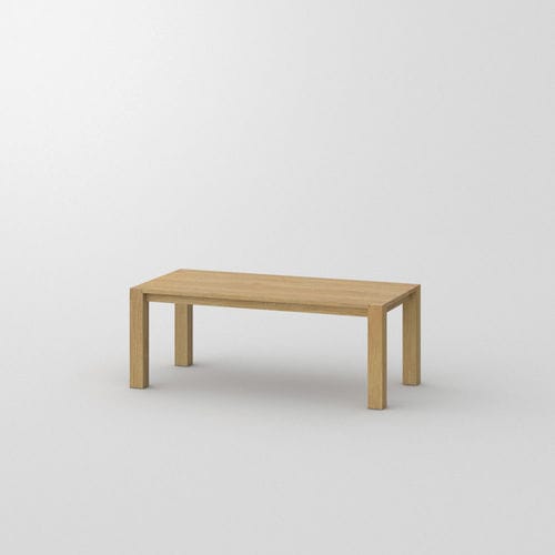 Tavolo da pranzo contemporaneo - TAURUS 3 - vitamin design - in rovere / in legno massiccio / in frassino