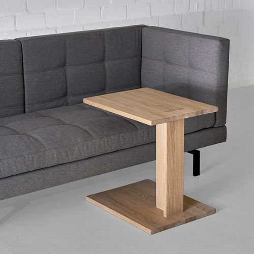 Tavolo d'appoggio contemporaneo - MENA T - vitamin design - in rovere / in frassino / in faggio