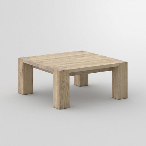 Tavolino basso contemporaneo - TAURUS 4 B14X14 - vitamin design - in rovere / in noce / in frassino