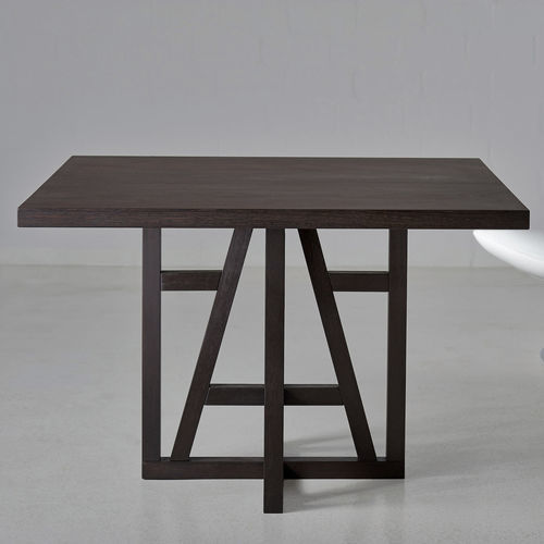 Tavolo da pranzo quadrato - FACHWERK  - vitamin design - contemporaneo / in rovere / in legno massiccio