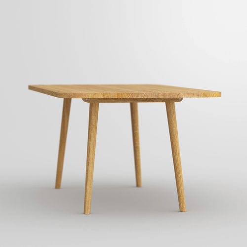 Tavolo da pranzo contemporaneo - UNA - vitamin design - in rovere / in legno massiccio / in frassino